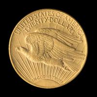 A United States 1910-D St. Gaudens $20 Gold Coin