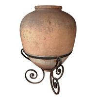 An Early Jesuit Terra Cotta Wine Vessel 40" W x 40" D x 51" H — Argentina, 19th Century