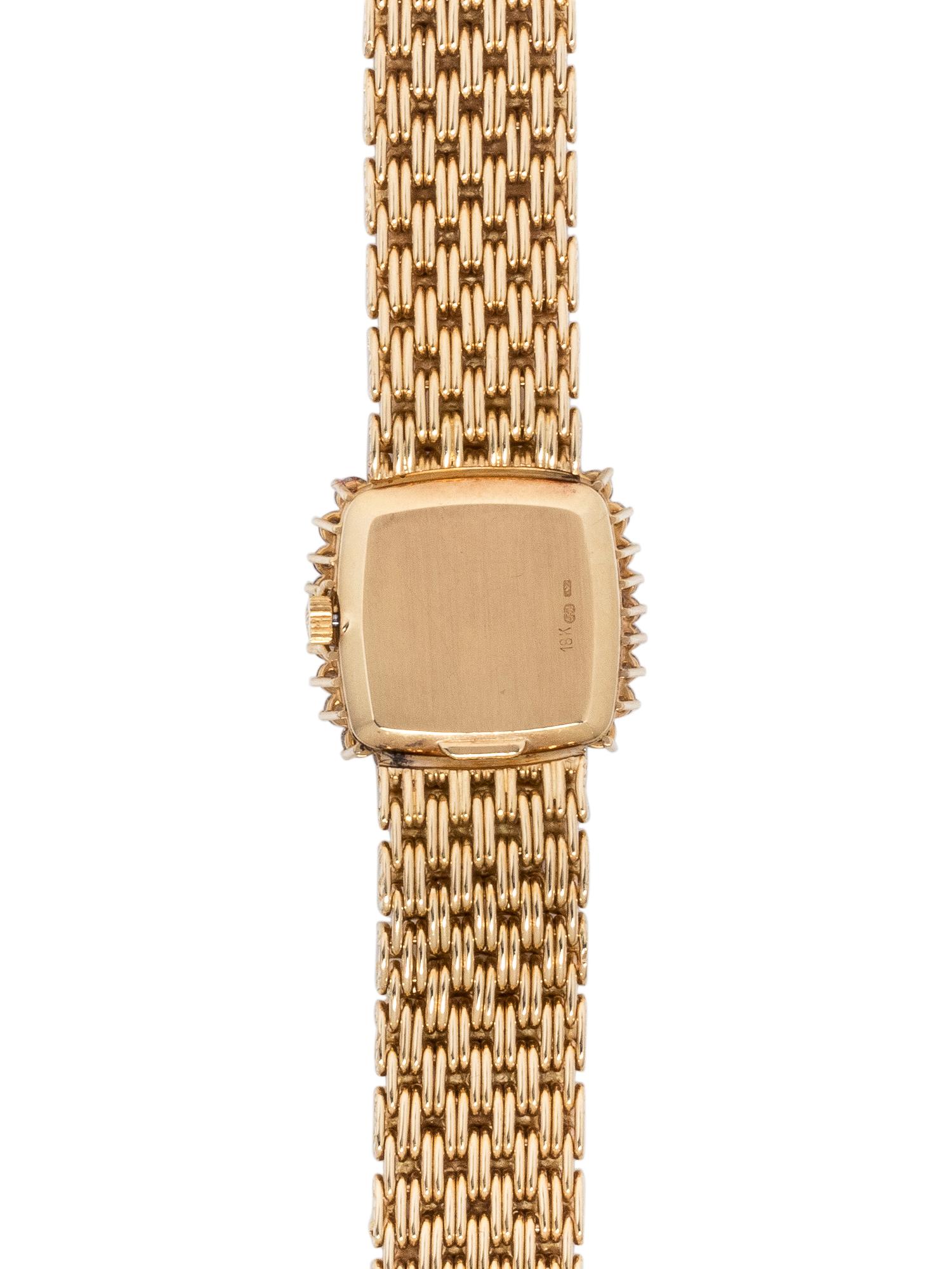 PATEK PHILIPPE, 18K YELLOW GOLD AND DIAMOND REF. 4181/902 'GOLDEN ELLIPSE' WRISTWATCH