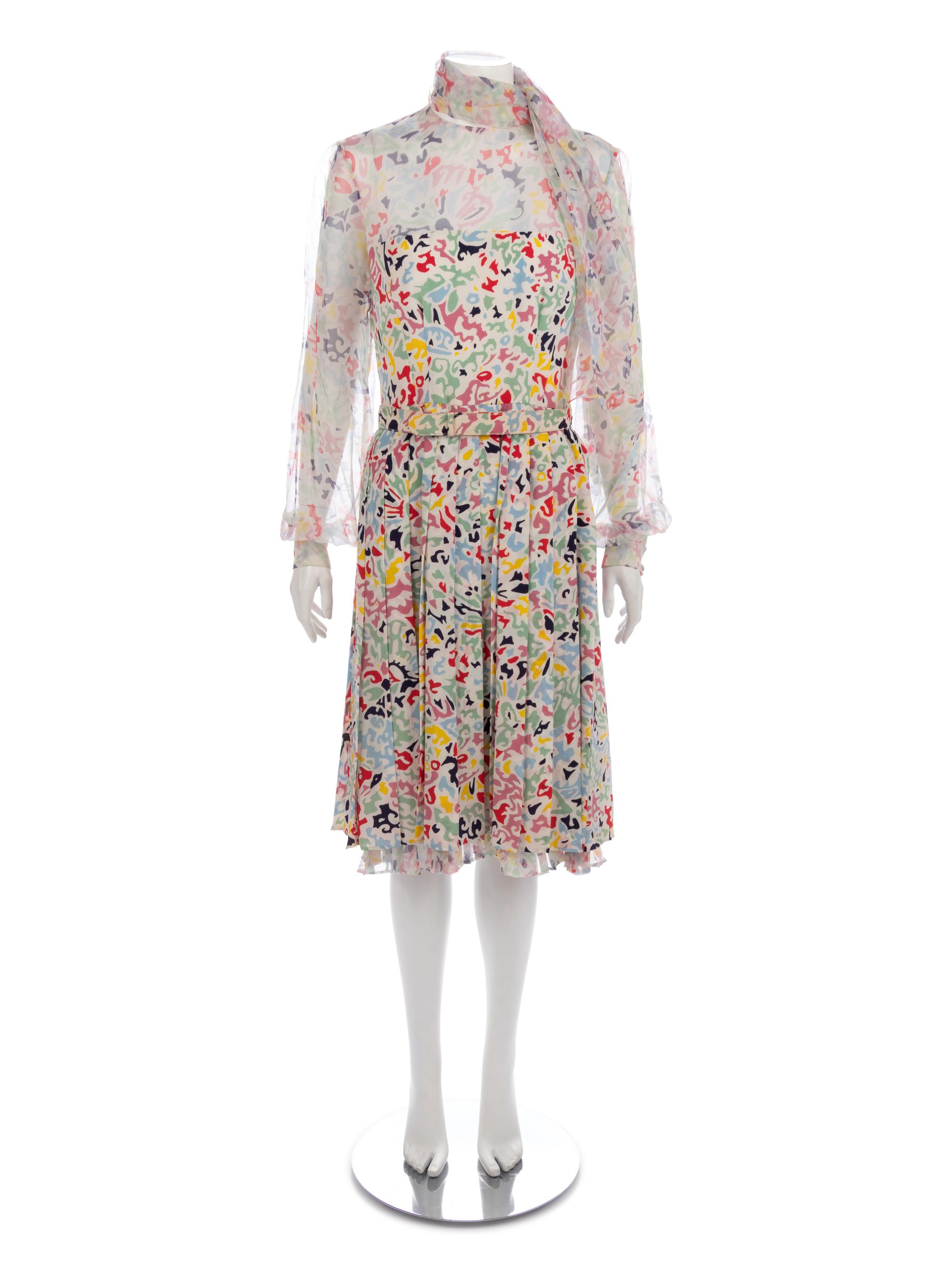 Two Andre Laug Dresses, 1980-90s