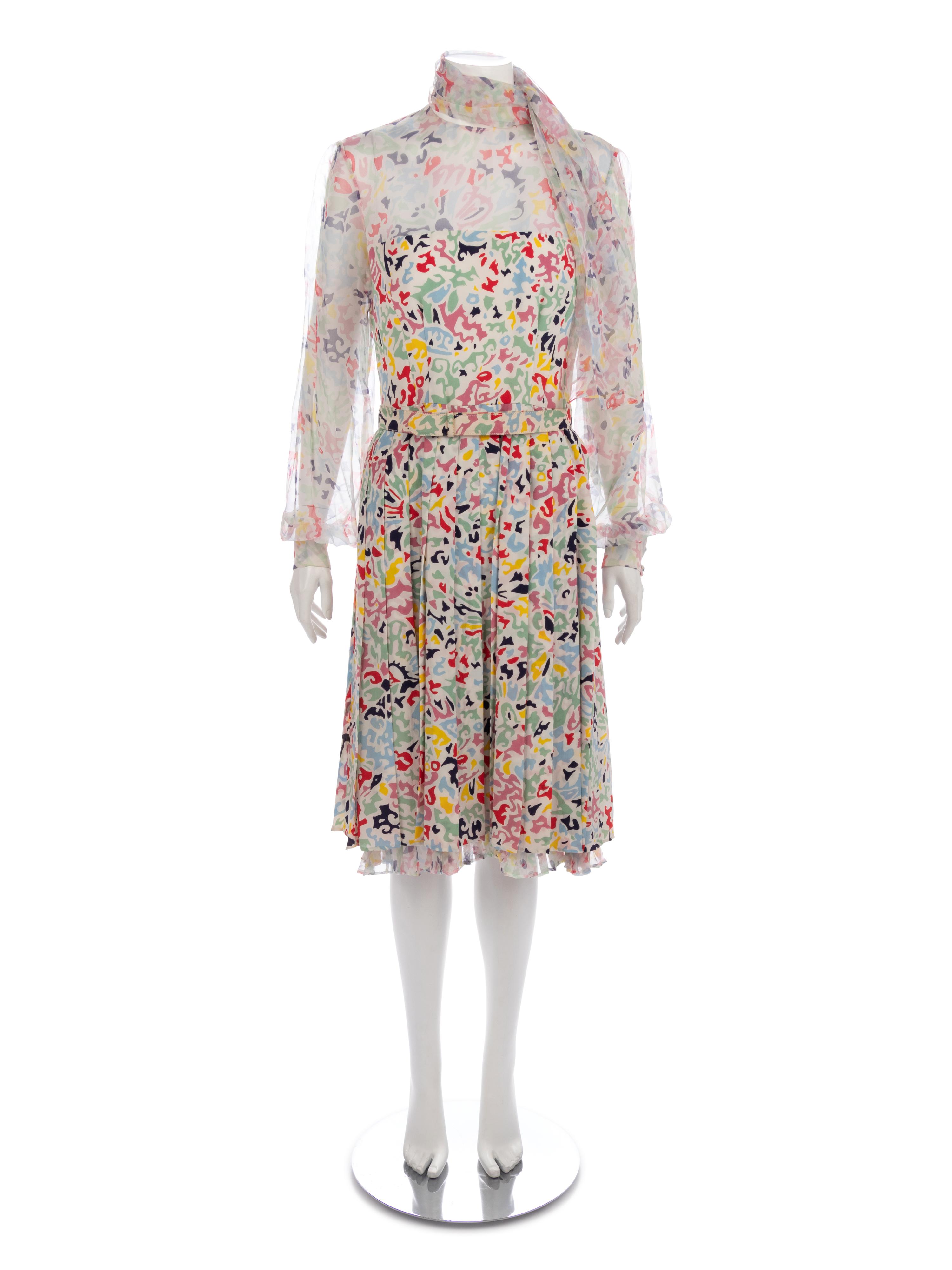 Two Andre Laug Dresses, 1980-90s