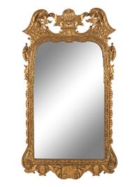 A George II Style Giltwood Mirror