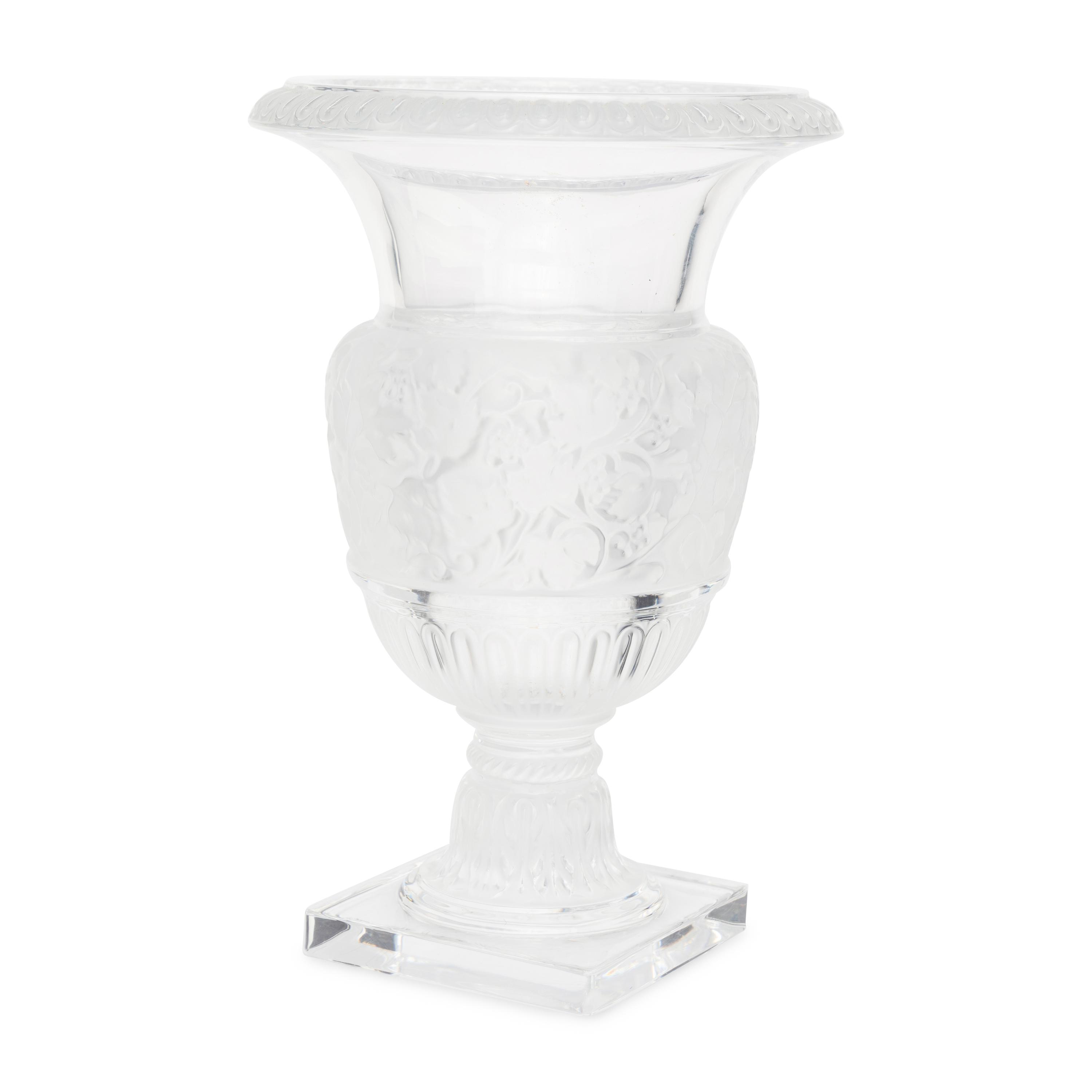A Lalique Versailles Vase