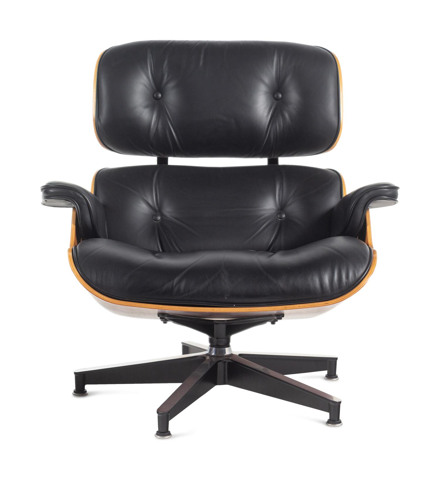Lounge Chair and Ottoman, model 670 and model 671, c. 2000 Herman Miller, USA