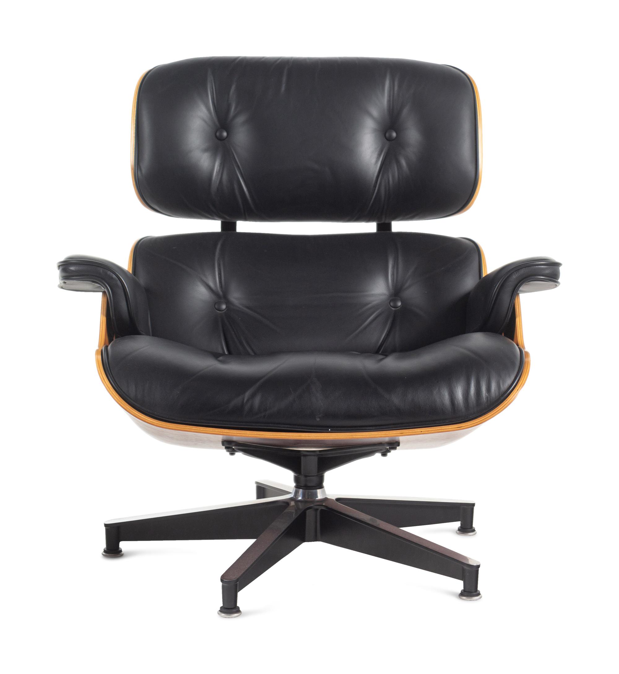 Lounge Chair and Ottoman, model 670 and model 671, c. 2000 Herman Miller, USA