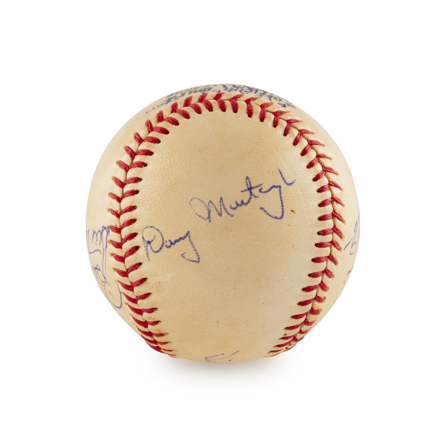 A Multi Signed Pittsburgh Pirates Greats Autograph Baseball Featuring Roberto Clemente (Beckett Authentication Services)
