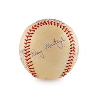 A Multi Signed Pittsburgh Pirates Greats Autograph Baseball Featuring Roberto Clemente (Beckett Authentication Services)