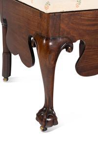 A George II Walnut Corner Chair