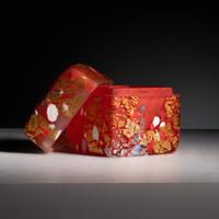 Lidded Studio Glass Box