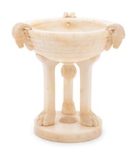 An Italian Alabaster Tazza