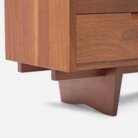 George Nakashima (American, 1905-1990) Special Triple Chest of Drawers, New Hope, Pennsylvania, 1962