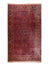 A Sarouk Wool Rug