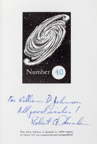 HEINLEIN, ROBERT A. Beyond the Horizon. Reading, PA, 1948. First edition. Limited, signed.