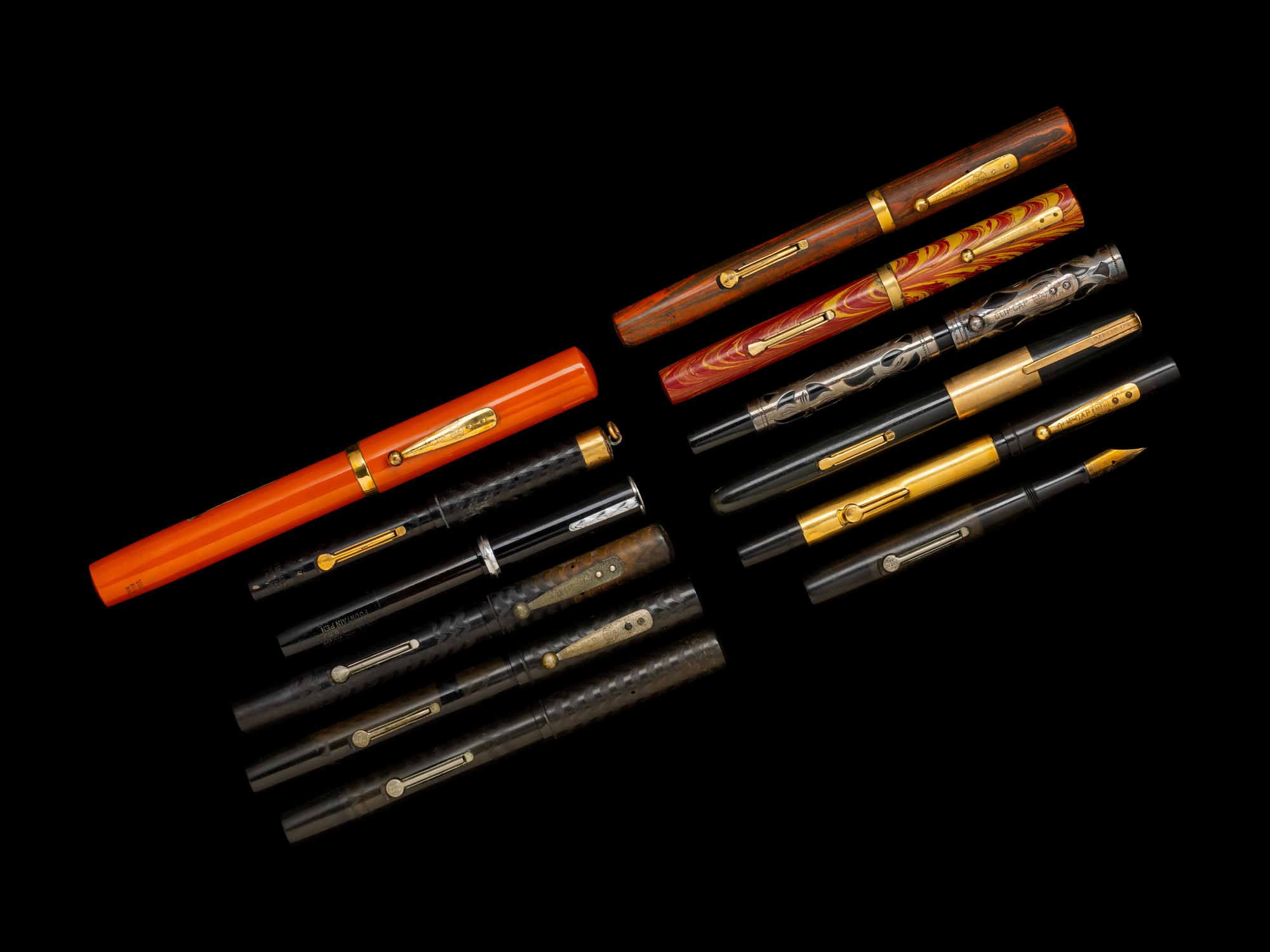 A Collection of Twelve Waterman Writing Instruments