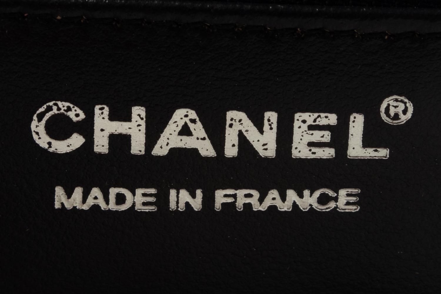Chanel Rattan and Leather Frame Bag, 1997-1999
