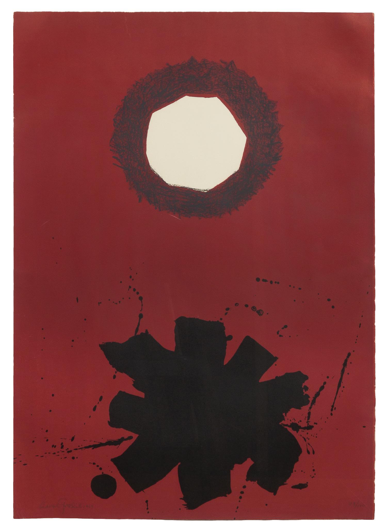 Adolph Gottlieb, (American, 1903-1974), Beacon, 1969