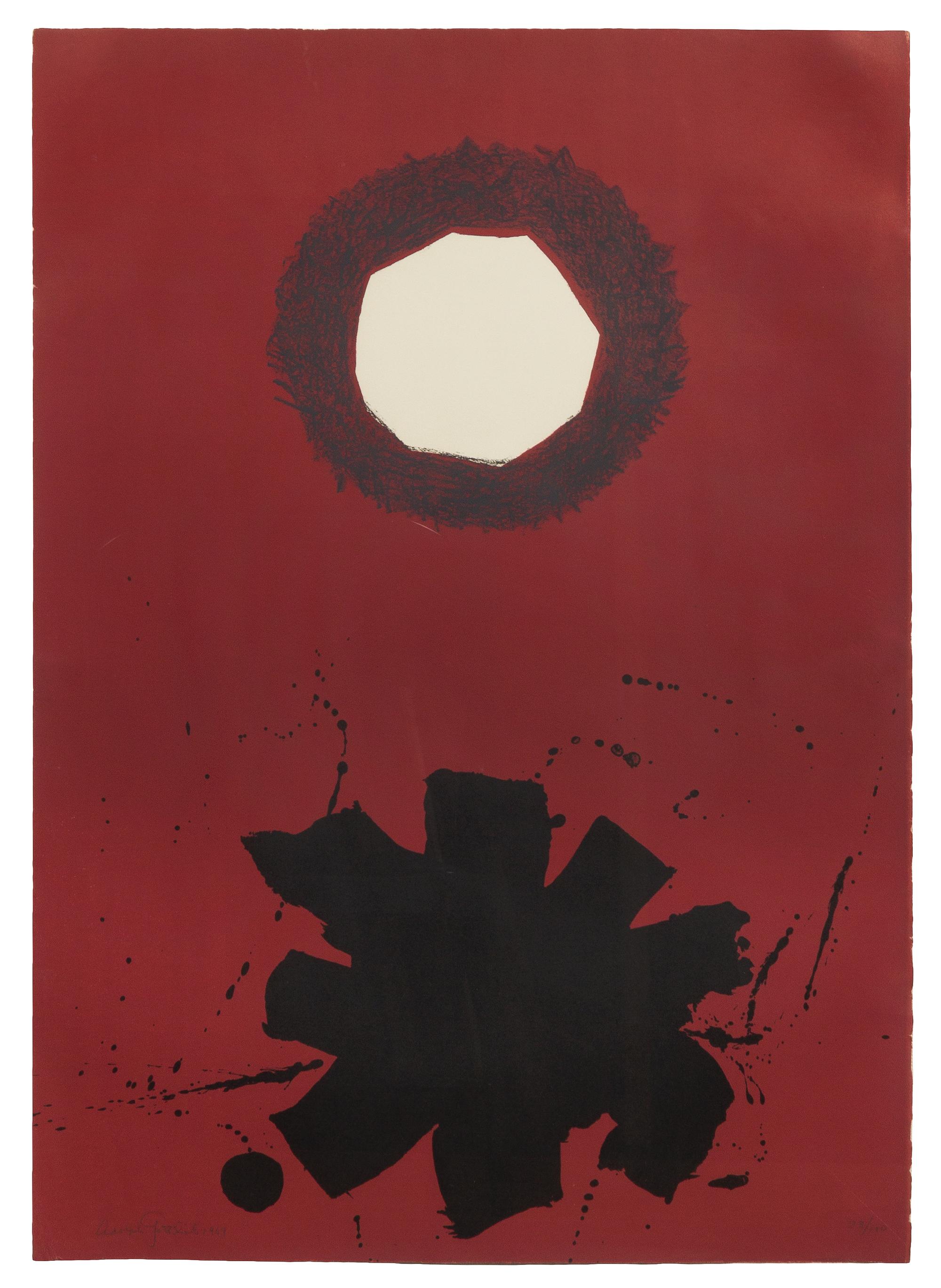 Adolph Gottlieb, (American, 1903-1974), Beacon, 1969