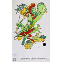 Five Exhibition Posters for the 1972 Munich Olympics