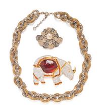 Three Pieces of Designer Costume Jewelry