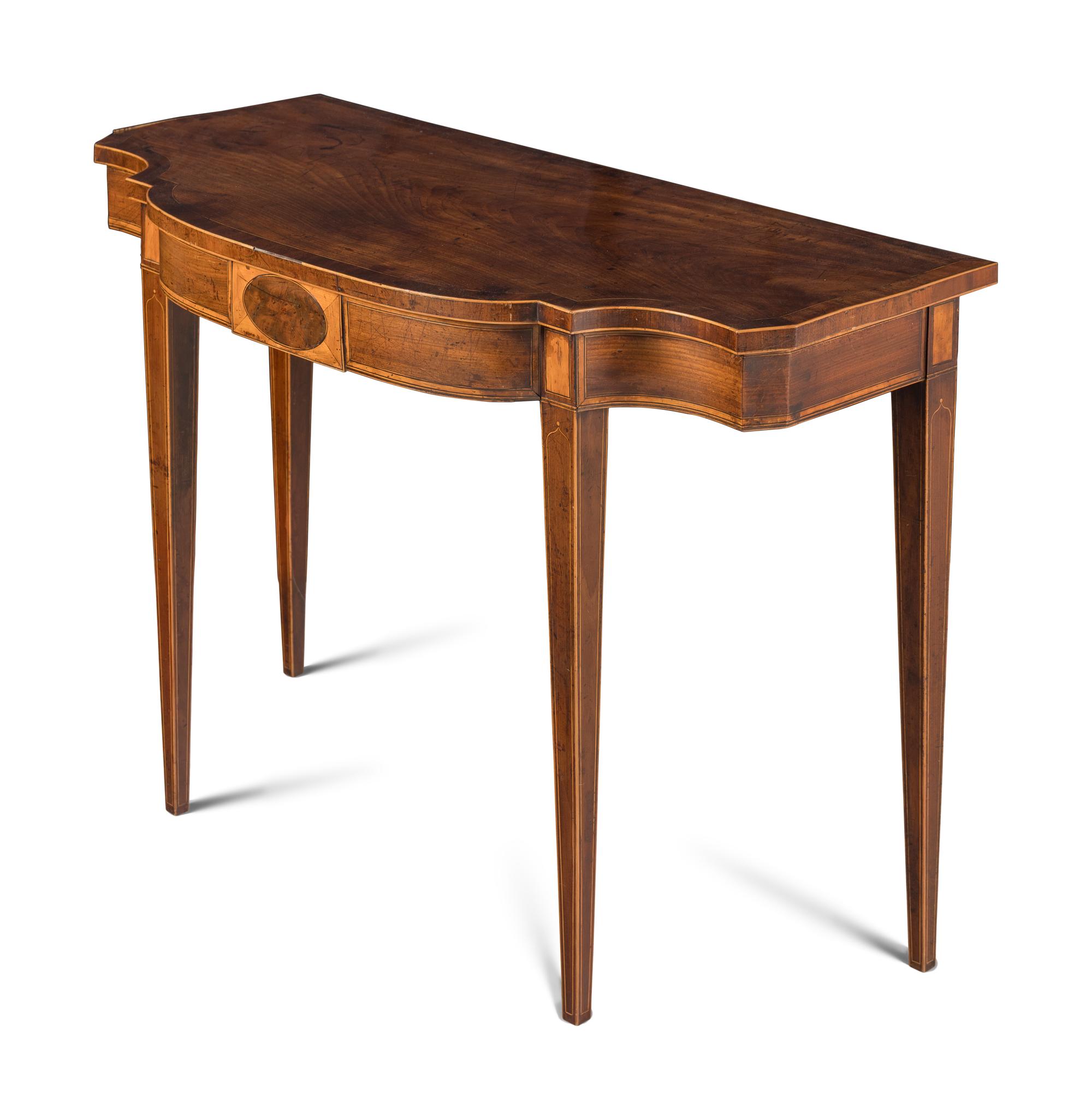A George III Mahogany Console Table