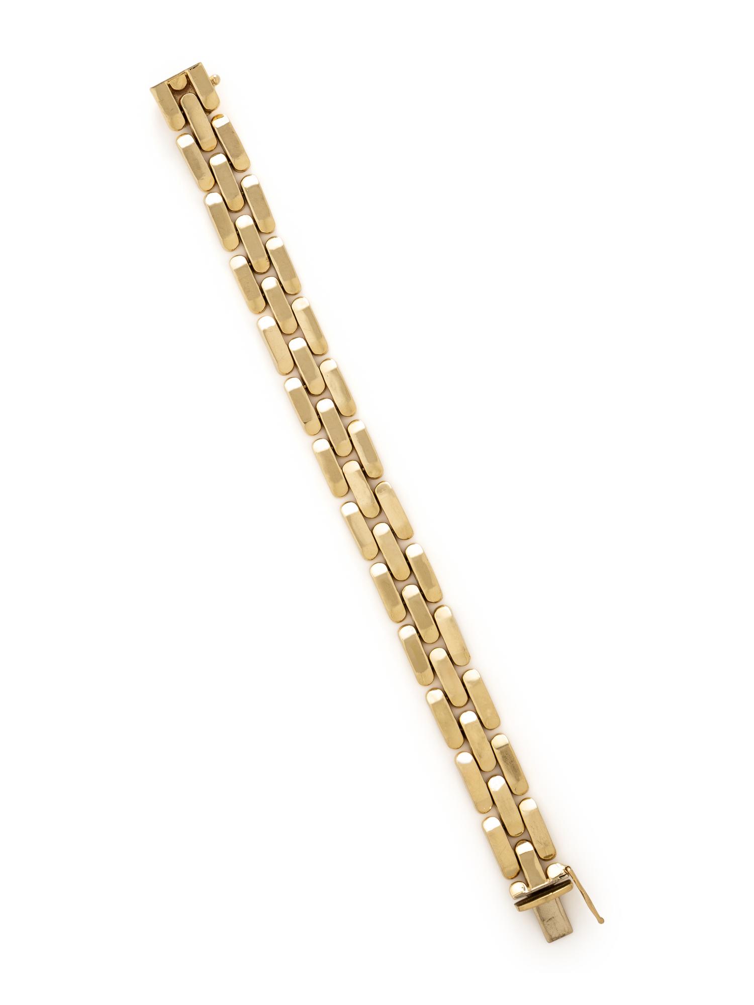 YELLOW GOLD BRACELET