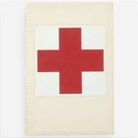 Robert Moskowitz (American, b.1935) Red Cross