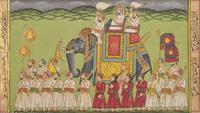 Two Indian Miniature Paintings, 20th Century