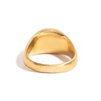 A Roman Gold and Carnelian Finger Ring with the Flying Horse Pegasus