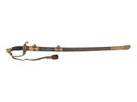 Gettysburg casualty Lieutenant W.H. Hamilton, Company I, 14th Vermont Infantry, Model 1850 foot officer's presentation sword.