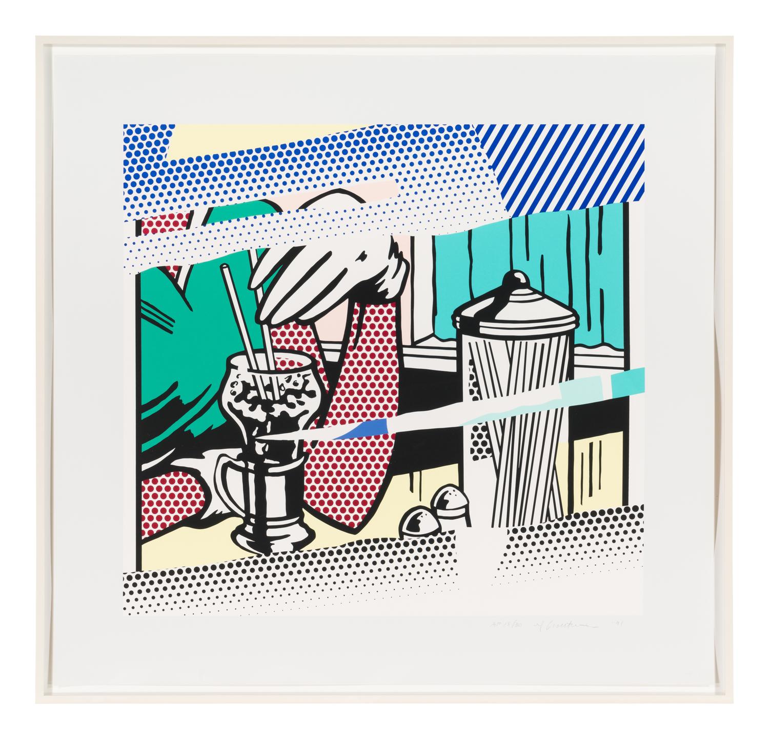 Reflections on Soda Fountain , 1991