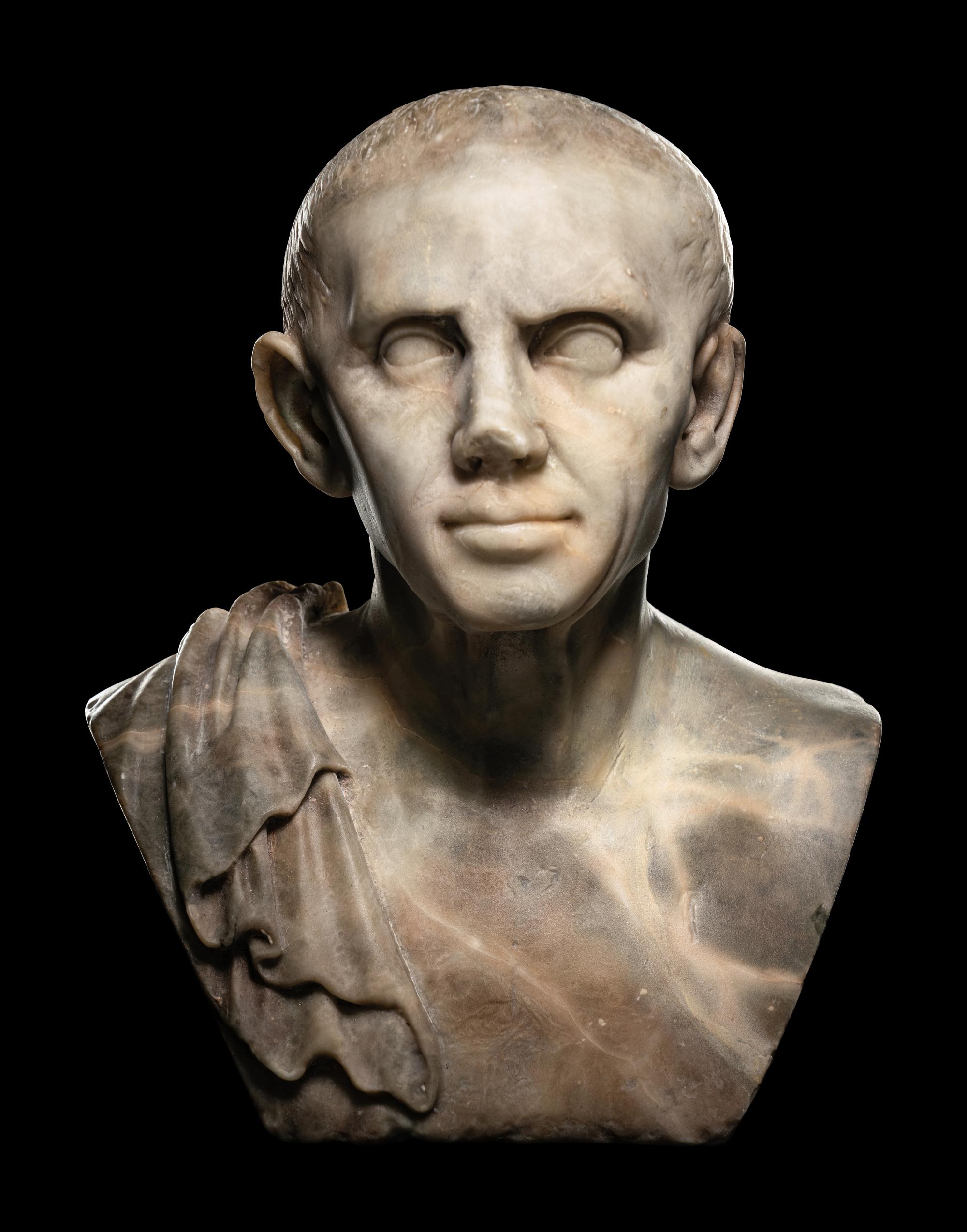 A Roman Marble Portrait Bust of a Man