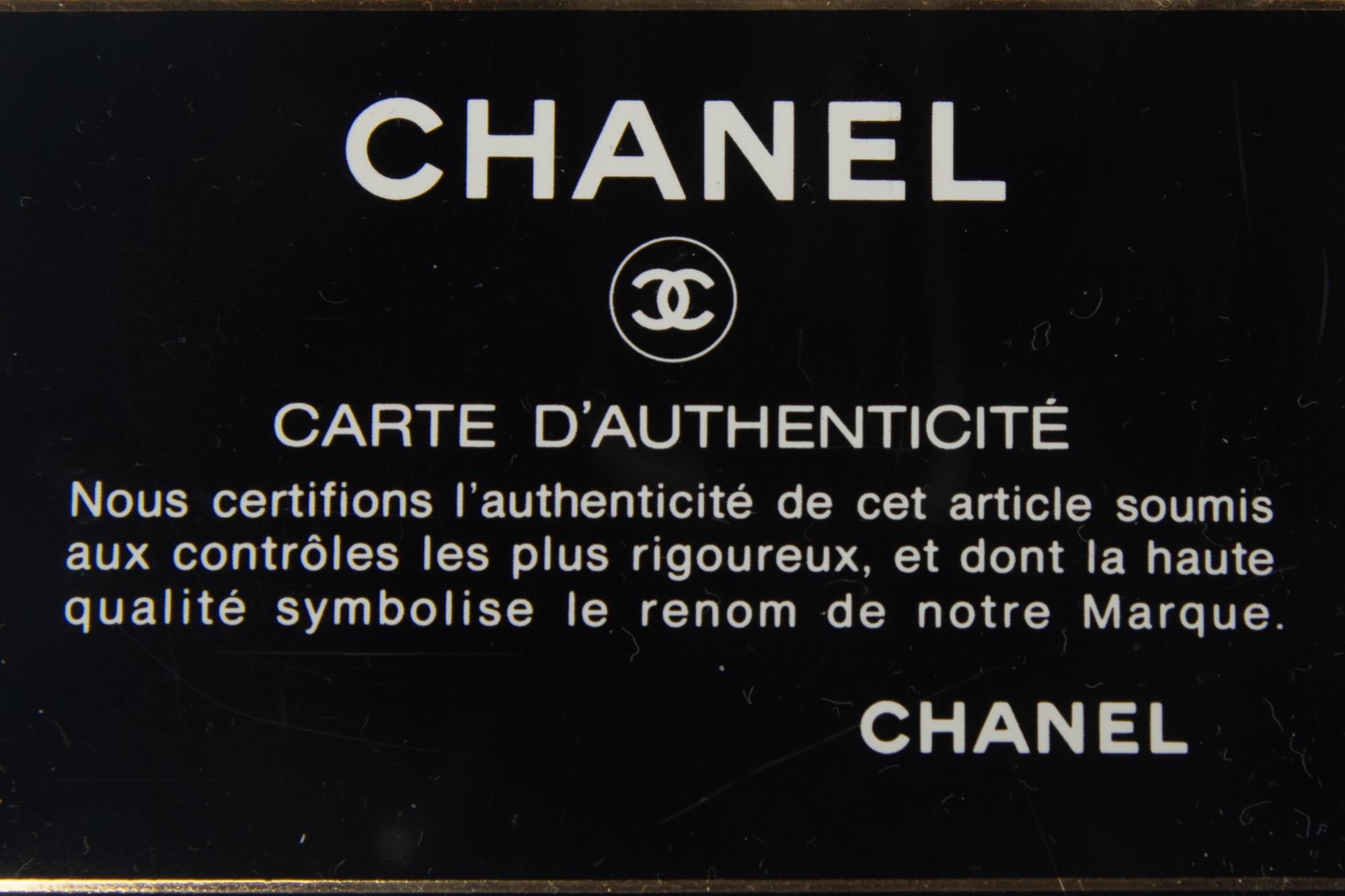 Chanel Brown Lambskin Flap Bag, 1997-96