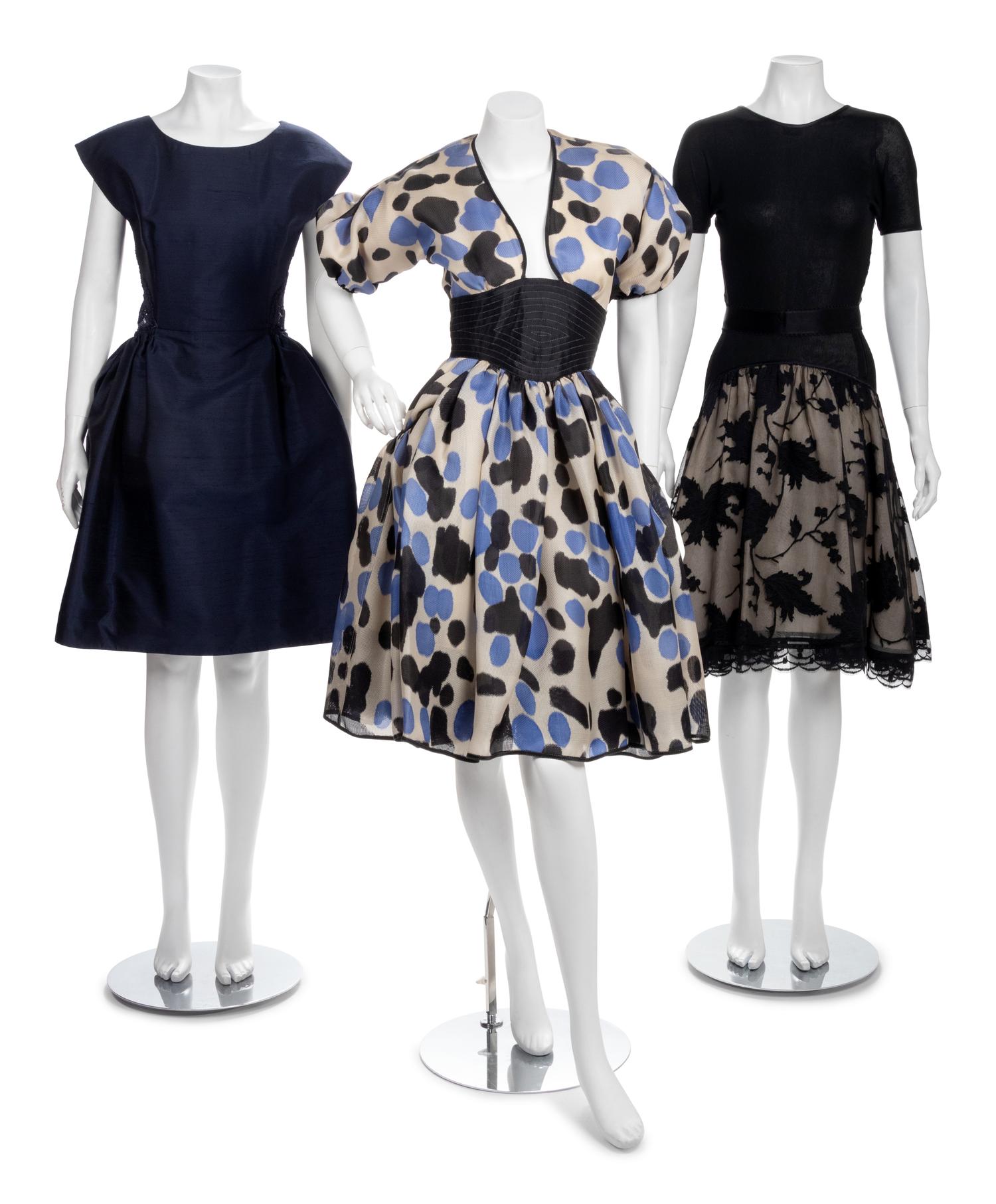 Three Geoffrey Beene Dresses, 1980-90s