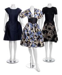 Three Geoffrey Beene Dresses, 1980-90s