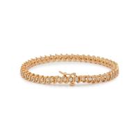 YELLOW GOLD AND DIAMOND BRACELET