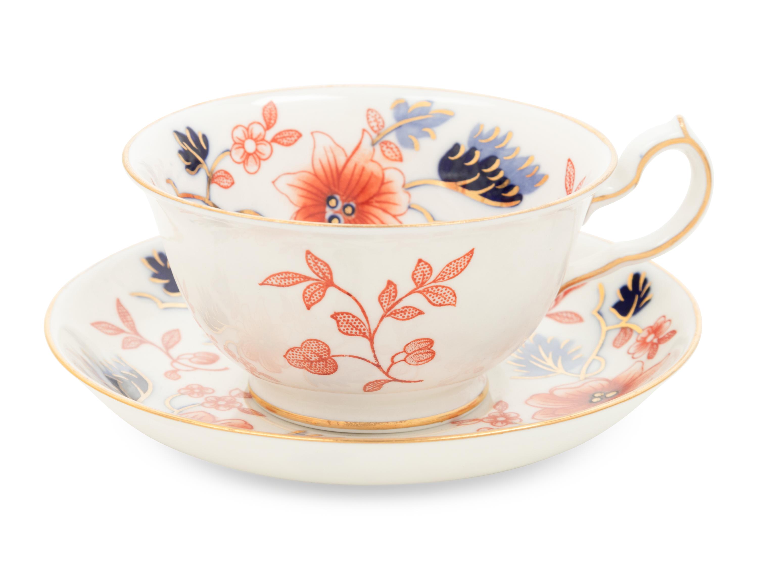 A Royal Crown Derby Porcelain Dinner Service