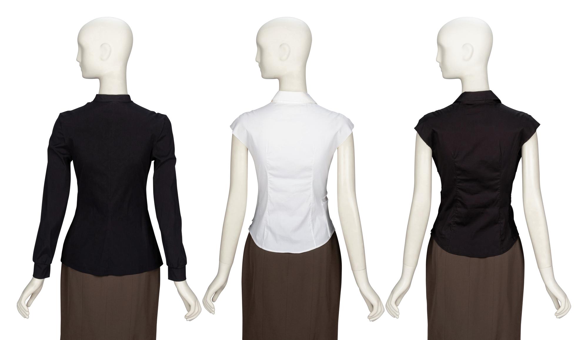Prada, Three Poplin Blouses