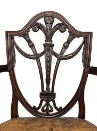 A George III Mahogany Armchair
