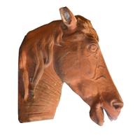 A Terra Cotta Horse Head 26" W x 12" D x 24" H — Italy, Early 20th Century