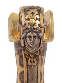 A Large Victorian Silver-Gilt Ewer