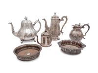 A Collection of Silver-Plate Table Articles