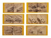 [CIVIL WAR]. 12 stereoviews of deceased Confederate soldiers New York: E. & H. T. Anthony & Co.