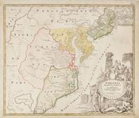 [Maps & Atlases] Homann, Joh(ann). Bapt(ist).: Virginia Marylandia et Carolina in America Septentrionali...
