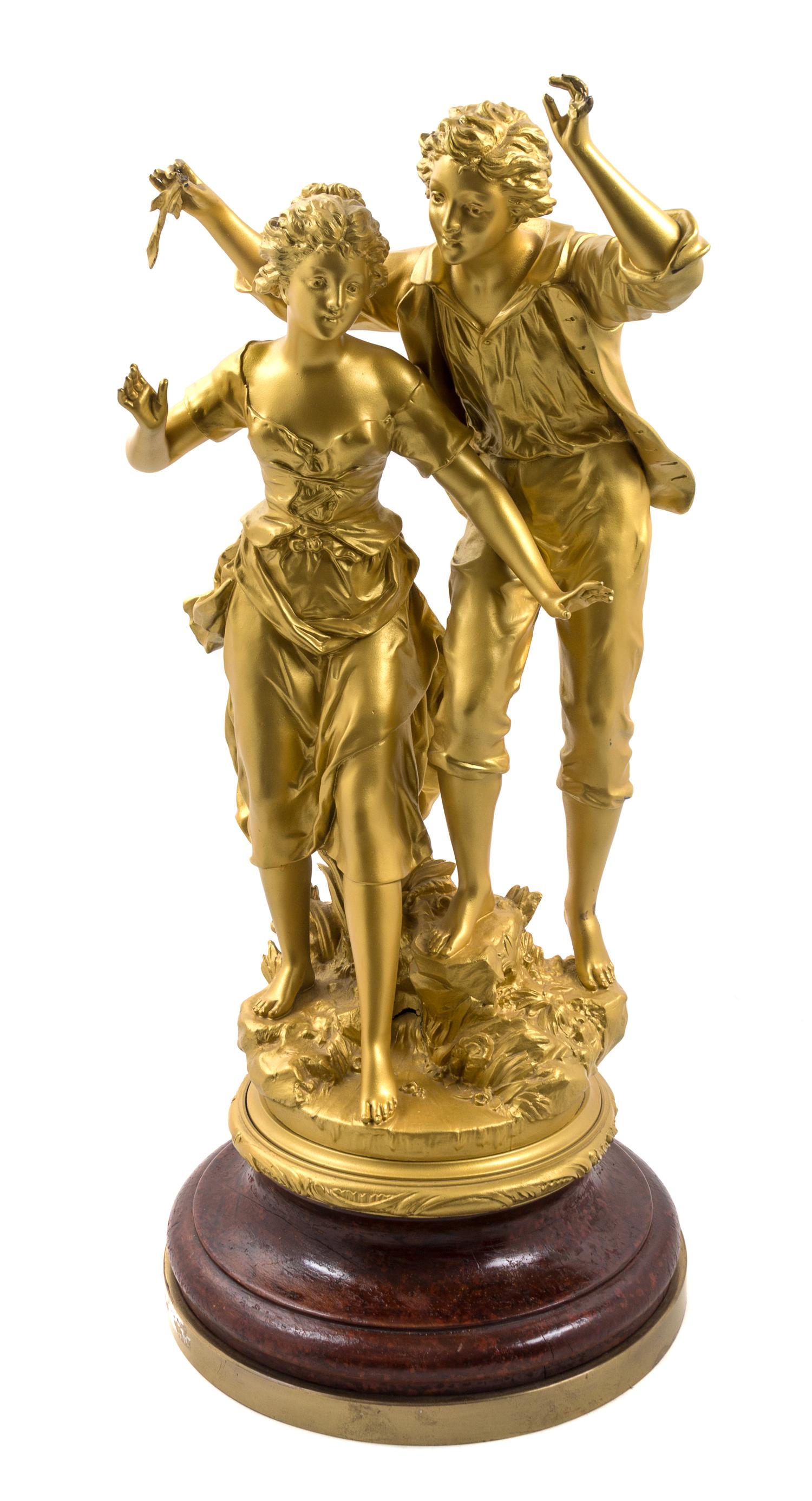 After Ernest Rancoulet, (French, 1870-1915), Man and Lady