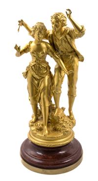 After Ernest Rancoulet, (French, 1870-1915), Man and Lady