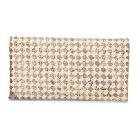 Bottega Veneta, Folded Clutch in Intrecciato Snakeskin & Leather