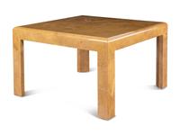 A J. Robert Scott Lacquered Goatskin Table