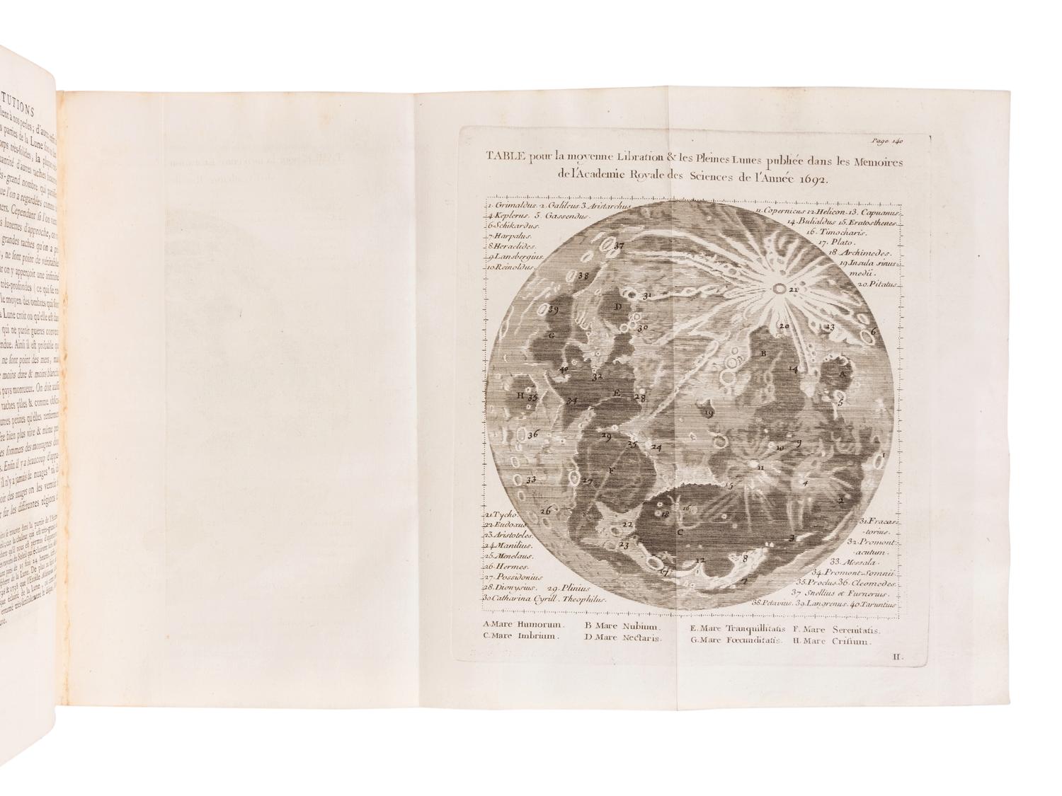 LE MONNIER, Pierre Charles (1715-1799). Institutions Astronomiques, ou Lecons Elementaires d'Astronomie, pour servir d'Introduction a la Physique Celeste and a la Science des Longitudes. Paris: Chez Hippolyte-Louis Guerin & Jacques Guerin, 1746.