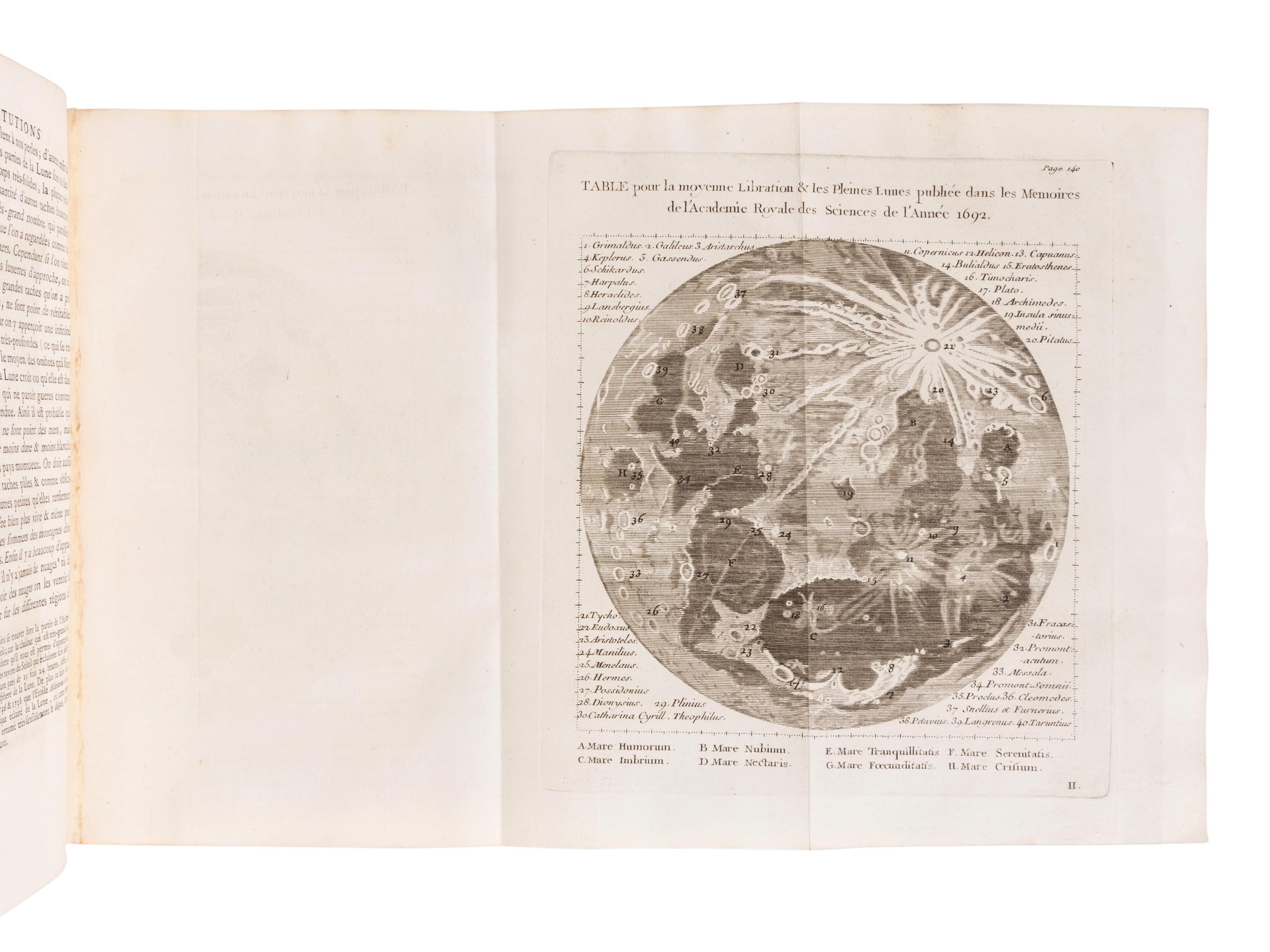 LE MONNIER, Pierre Charles (1715-1799). Institutions Astronomiques, ou Lecons Elementaires d'Astronomie, pour servir d'Introduction a la Physique Celeste and a la Science des Longitudes. Paris: Chez Hippolyte-Louis Guerin & Jacques Guerin, 1746.