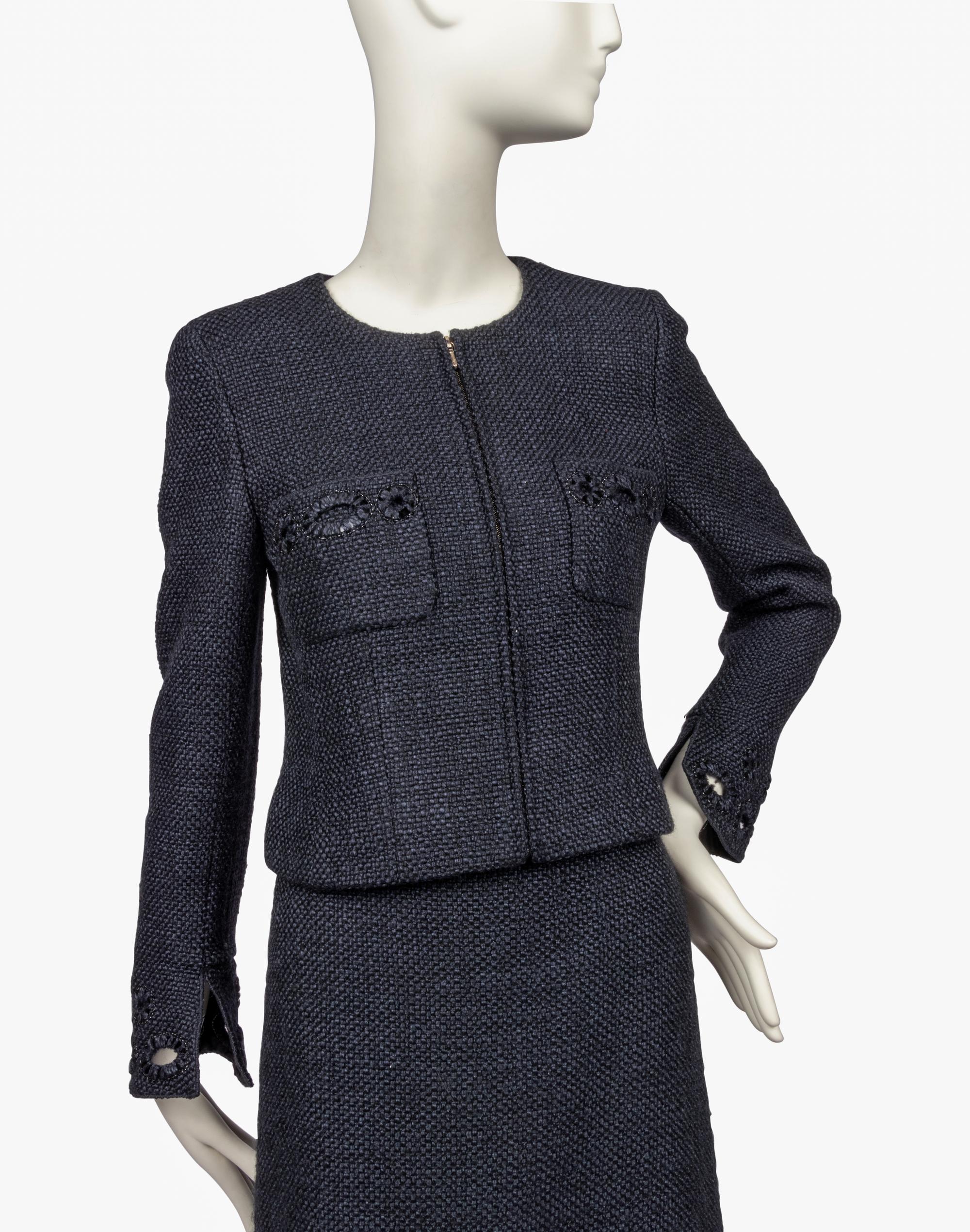 Chanel Two Piece Skirt Suit, Autumn 2000